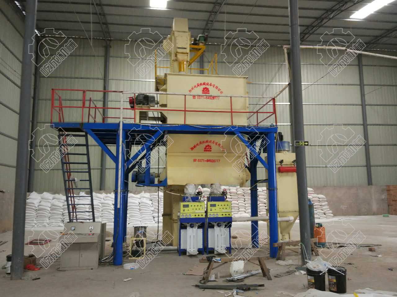 簡(jiǎn)易型標(biāo)線(xiàn)涂料生產(chǎn)線(xiàn)客戶(hù)案例